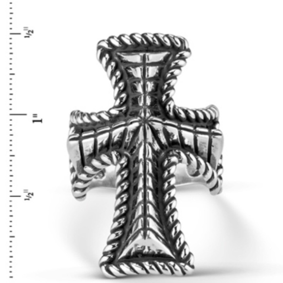 NWOT Carolyn Pollack American West cross ring - Picture 9 of 10